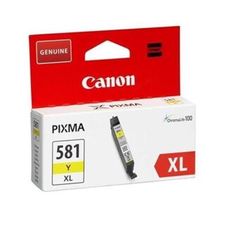Original Canon CLI-581Y XL / 2051C001  Tintenpatrone Yellow