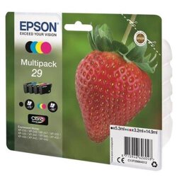 Original Epson 29 / T2986  Tintenpatrone Multipack (BK,C,M,Y)
